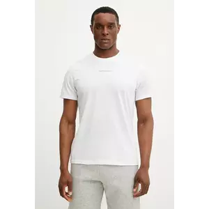 Peak Performance tricou barbati, culoarea alb, cu imprimeu imagine