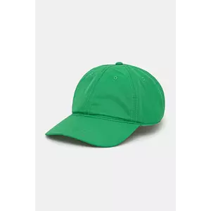Lacoste sapca culoarea verde, neted, RK2662 imagine