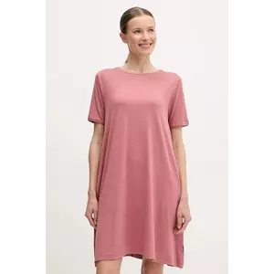 Jack Wolfskin rochie sport Travel culoarea portocaliu, mini, oversize imagine