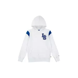 Levi's bluza copii PREP SPORT HOODIE culoarea alb, cu glugă, cu imprimeu, 9EM362 imagine