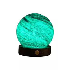 Gingko Design decorațiune AstraGlass Light S culoarea verde imagine