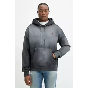 Diesel hanorac de bumbac S-ROB-HOOD-R2 SWEAT-SHIRT bărbați, culoarea gri, cu glugă, uni, A17649.0PKAM imagine