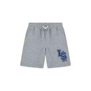 Levi's pantaloni scurți copii MONOGRAM SHORTS culoarea gri, 8EM368 imagine