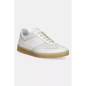 MM6 Maison Margiela sneakers din piele femei, culoarea alb, S59WS0235 imagine
