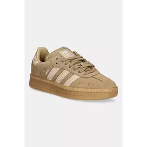 adidas Originals sneakers pentru copii SAMBA XLG culoarea verde, JQ9885 imagine