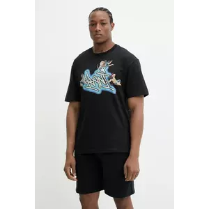 Karl Kani tricou din bumbac bărbați, culoarea negru, cu imprimeu, 60300352 imagine