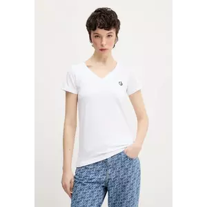Karl Lagerfeld Jeans tricou femei, culoarea alb, A2W17097 imagine
