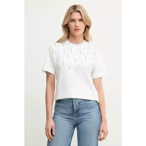 MAX&Co. tricou din bumbac femei, culoarea alb, 2516971014200 imagine