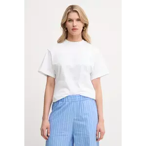 MAX&Co. tricou din bumbac femei, culoarea alb, 2516971024200 imagine
