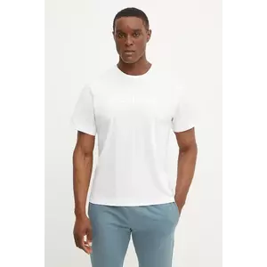 Rossignol tricou din bumbac Prarion bărbați, culoarea alb, cu imprimeu, RLNMY22 imagine