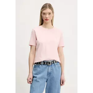 Superdry tricou din bumbac femei, culoarea roz, W1011644A-2LY imagine