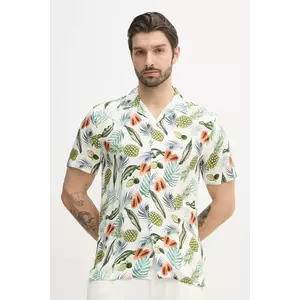 Lindbergh cămașă bărbați, culoarea alb, relaxed, 30-203729 imagine