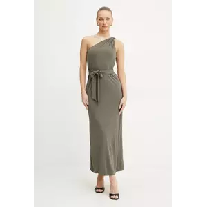 MM rochie culoarea verde, maxi, evazată, 2516621068600 imagine