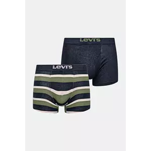 Levi's boxeri 2-pack culoarea bleumarin, 37149-1110 imagine