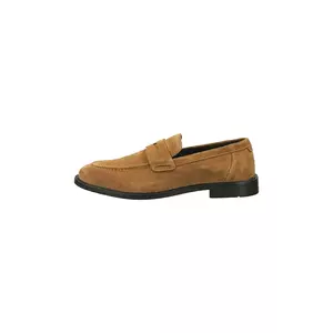 Gant mocasini din piele intoarsa Lozham barbati, culoarea maro, 30673926.G45 imagine