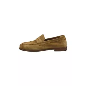 Gant mocasini din piele intoarsa Kemood barbati, culoarea maro, 30673878.G771 imagine