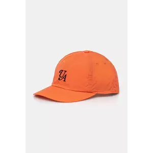 Under Armour sapca Sportstyle culoarea portocaliu, cu imprimeu, 1389692 imagine
