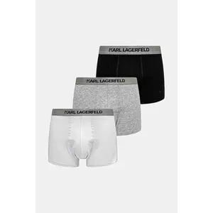 Karl Lagerfeld boxeri 3-pack barbati, culoarea gri, A1M47020 imagine