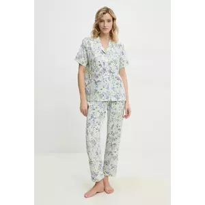 Answear Lab pijama femei, culoarea violet imagine