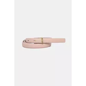 BOSS curea de piele femei, culoarea roz, 50542191 imagine