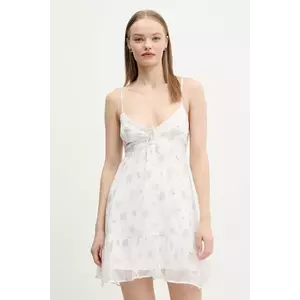 Hollister Co. rochie culoarea alb, mini, evazată, KI359-5096 imagine
