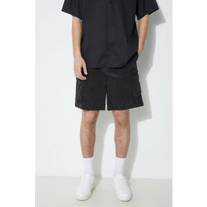Rains pantaloni scurti Kano Shorts culoarea negru, neted, 19210.01 imagine