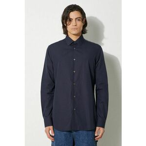 Paul Smith camasa din bumbac barbati, culoarea albastru marin, cu guler clasic, regular, M1R-800P2-L00050 imagine
