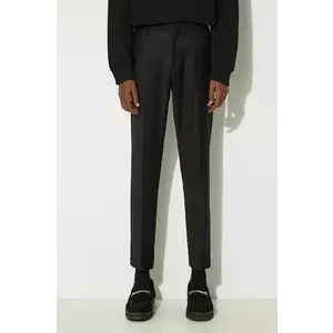 Paul Smith pantaloni de lana culoarea negru, cu fason chinos, M1R-150M-N00109 imagine
