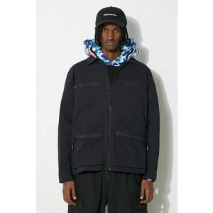 Rains geaca Tomar Overshirt culoarea albastru marin, de tranzitie, 19320.01 imagine