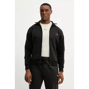 BOSS Green bluză bărbați, culoarea negru, uni, 50537205 imagine