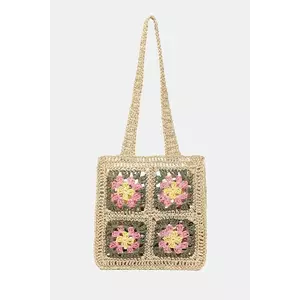 Hollister Co. geantă culoarea bej, KI354-5004 imagine