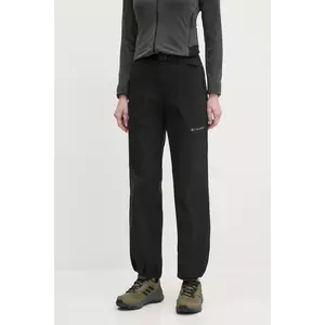 Columbia pantaloni de exterior Brea Falls culoarea negru, 2086004 imagine