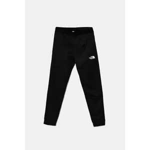 The North Face pantaloni de trening pentru copii MOUNTAIN ATHLETICS JOGGERS culoarea negru, cu imprimeu, NF0A89HWKY41 imagine