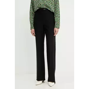 MM pantaloni femei, culoarea negru, drept, high waist, 2516781028600 imagine