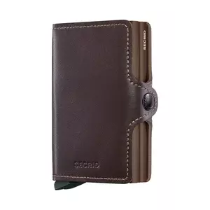 Secrid portofel de piele culoarea maro, TO-Chocolate imagine