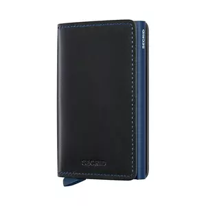 Secrid portofel de piele culoarea negru, SO-Black-Navy imagine