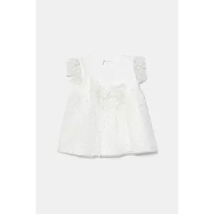 Jamiks rochie bebe WANESA culoarea bej, mini, evazată, JLH028 imagine