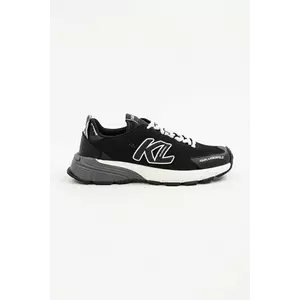 Karl Lagerfeld sneakers ORION bărbați, culoarea negru, KL55521 imagine