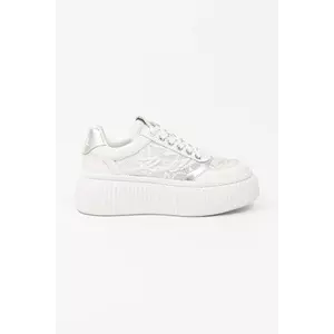 Karl Lagerfeld sneakers KREEPER LO femei, culoarea alb, KL42325 imagine