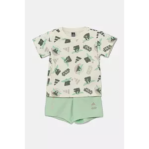 adidas compleu copii x Star Wars culoarea verde, JF3628 imagine