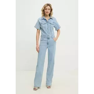 Answear Lab salopeta jeans imagine