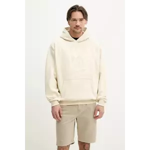 Karl Kani hanorac bărbați, culoarea bej, cu glugă, cu imprimeu, 60210337 imagine