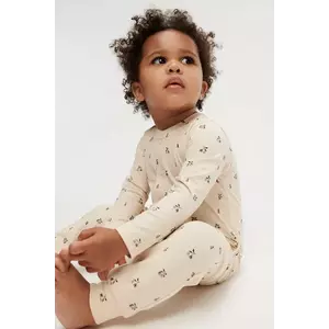 Liewood salopetă din bumbac pentru bebeluși Birk Printed Pyjamas Jumpsuit LW19856 imagine