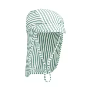 Liewood șapcă de baseball pentru copii Cecilia Seersucker Swim Hat culoarea turcoaz, cu imprimeu, LW19939 imagine