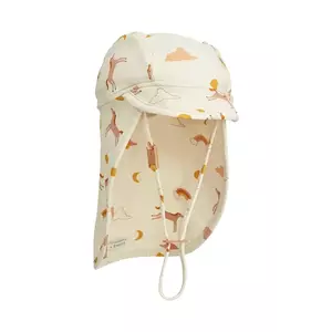 Liewood șapcă de baseball pentru copii Cecilia Swim Hat culoarea bej, cu imprimeu, LW19880 imagine