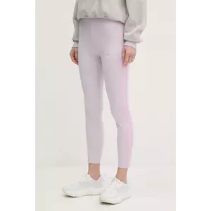 adidas leggings Essentials femei, culoarea violet, cu imprimeu, JE0077 imagine