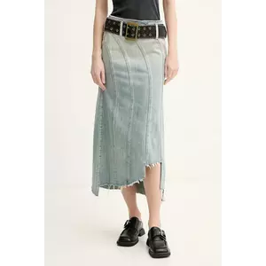 Miss Sixty fustă din bumbac denim mini, drept, 6S1KJ58800 imagine