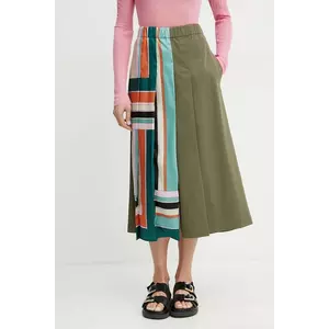 Weekend Max Mara fustă culoarea verde, midi, evazati, 2515101031600 imagine