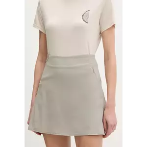 Helly Hansen fustă sport Thalia culoarea gri, mini, evazati, 34488 imagine