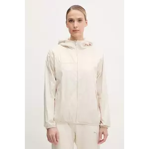 Puma geacă culoarea bej, de tranzitie, 685133 imagine